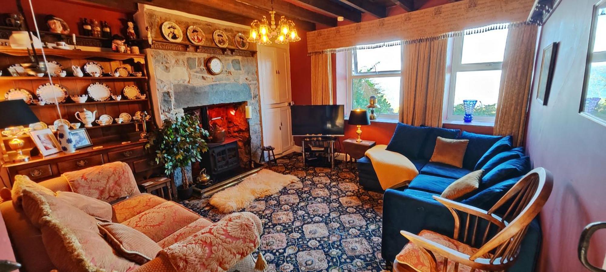 Fantastic Sea Views At Century'S Old Alma'S Cottage - Sleeps Up To 8 Guests Penmaenmawr Luaran gambar